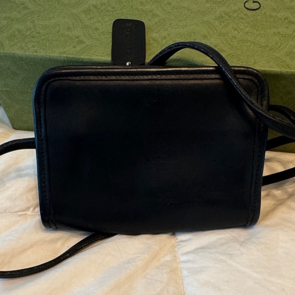 Vintage Coach Black Disco Mini Bag -9048 - Picture 2 of 7